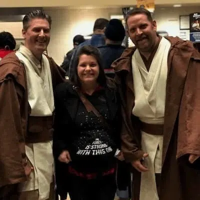 Travis, Toni & Pete at Star Wars premier