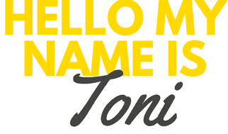 Yellow and Black Name Tag We are starting a blog! Today marks the beginning of this new adventure for us! We are finally doing it! We have been talking about starting a blog for 6 years now!! What the heck took us so long right!?