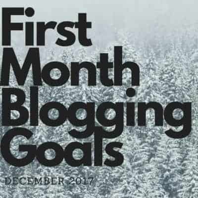 decemberbloggoals thumb e1513118212342 First Month Blogging Goals huh? I'm all about goal planning. How else can you achieve more if you don't make a goal?