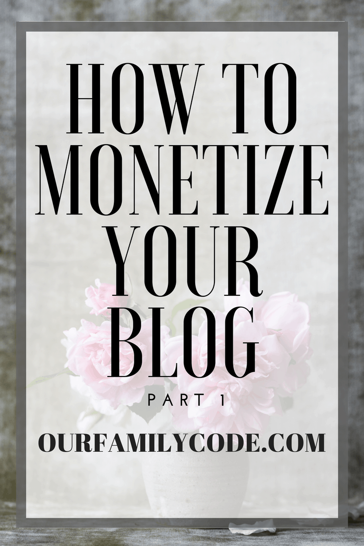 monetize blog To have a monetization strategy, you have to understand how to monetize your blog to begin with. It's a confusing thing to comprehend if you are only just getting a blog started.