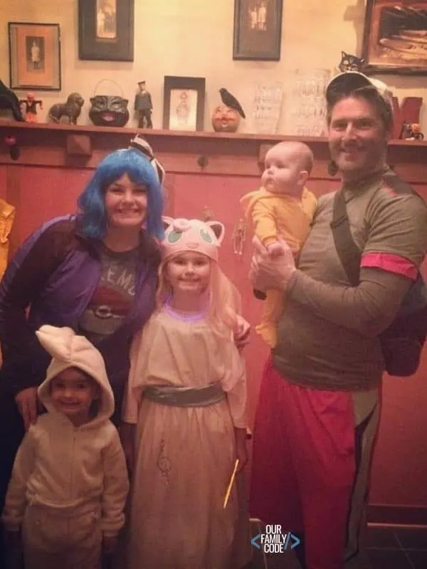 Pokemon family halloween costumes