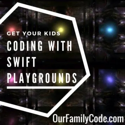 Get your kids coding with Swift Playgrounds! #teachkidstocode #kidcoders #STEAM #STEM