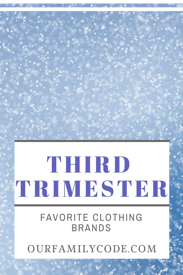 third trimester How do I dress the bump in the third trimester?! Well, check out my closet below or at least a snapshot of the stuff I own!