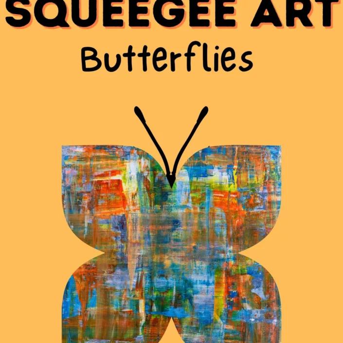 how to make squeegee art butterflies process art This butterfly squeegee painting art activity is exactly the type of Spring process art activity that you are looking for!