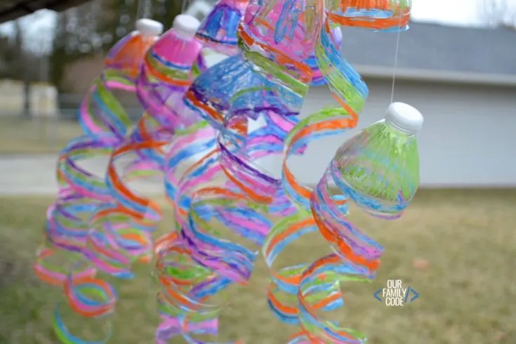 recycled water bottle sun catchers Make straw art pictures to explore how velocity works by blowing paint with straws in this STEAM activity for kids!