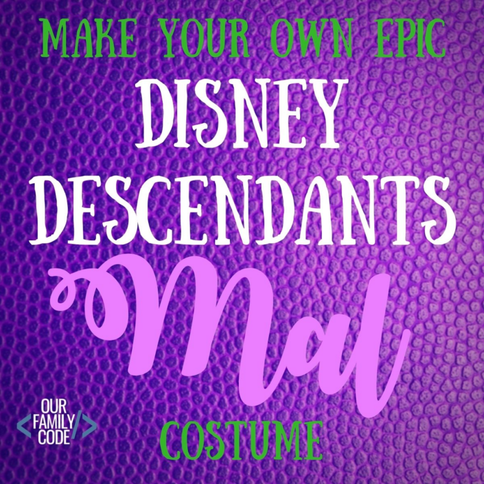 Make Your Own Disney Descendants Mal Costume Disney Descendants Mal Costume 1 e1533961148165 Make Your Own Disney Descendants Mal Costume