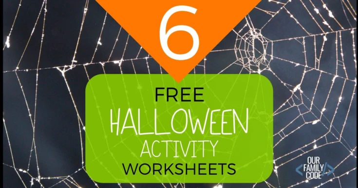 Halloween Activity Worksheets Header Learn about molecules, polymers, and chemical reactions with this oozing ogre slime Halloween sensory activity!