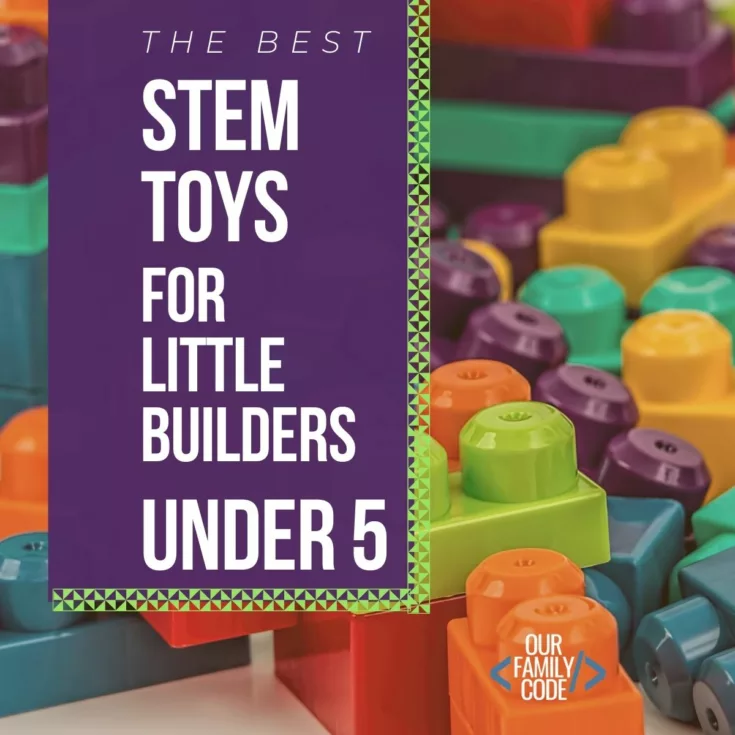 STEM Toys thumb e1534298459764 Check out these top STEAM toys for preschoolers under $25 that teach STEAM concepts through play designed for kids 5 and under!