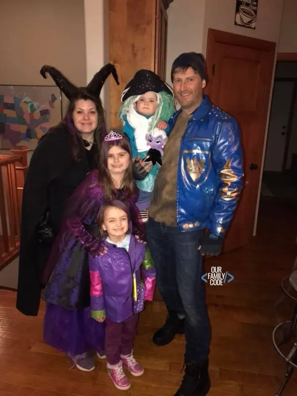 Make Your Own Disney Descendants Mal Costume Our Family Code