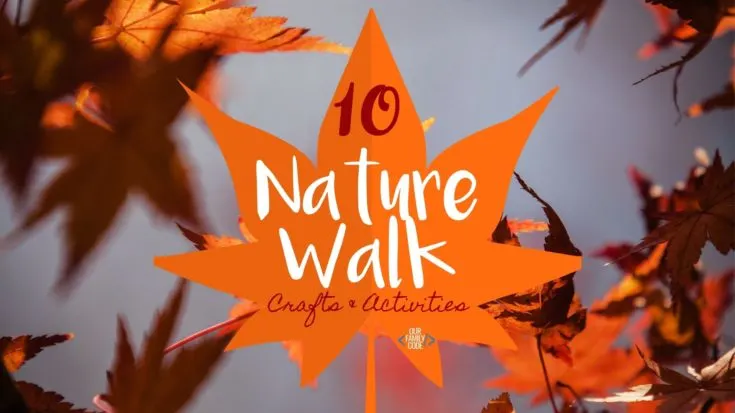 BH Nature Walk Crafts and Activities Pin1 Learn about faces and emotions with these free pumpkin face pieces and have fun decorating silly pumpkin faces with your toddler or preschooler!