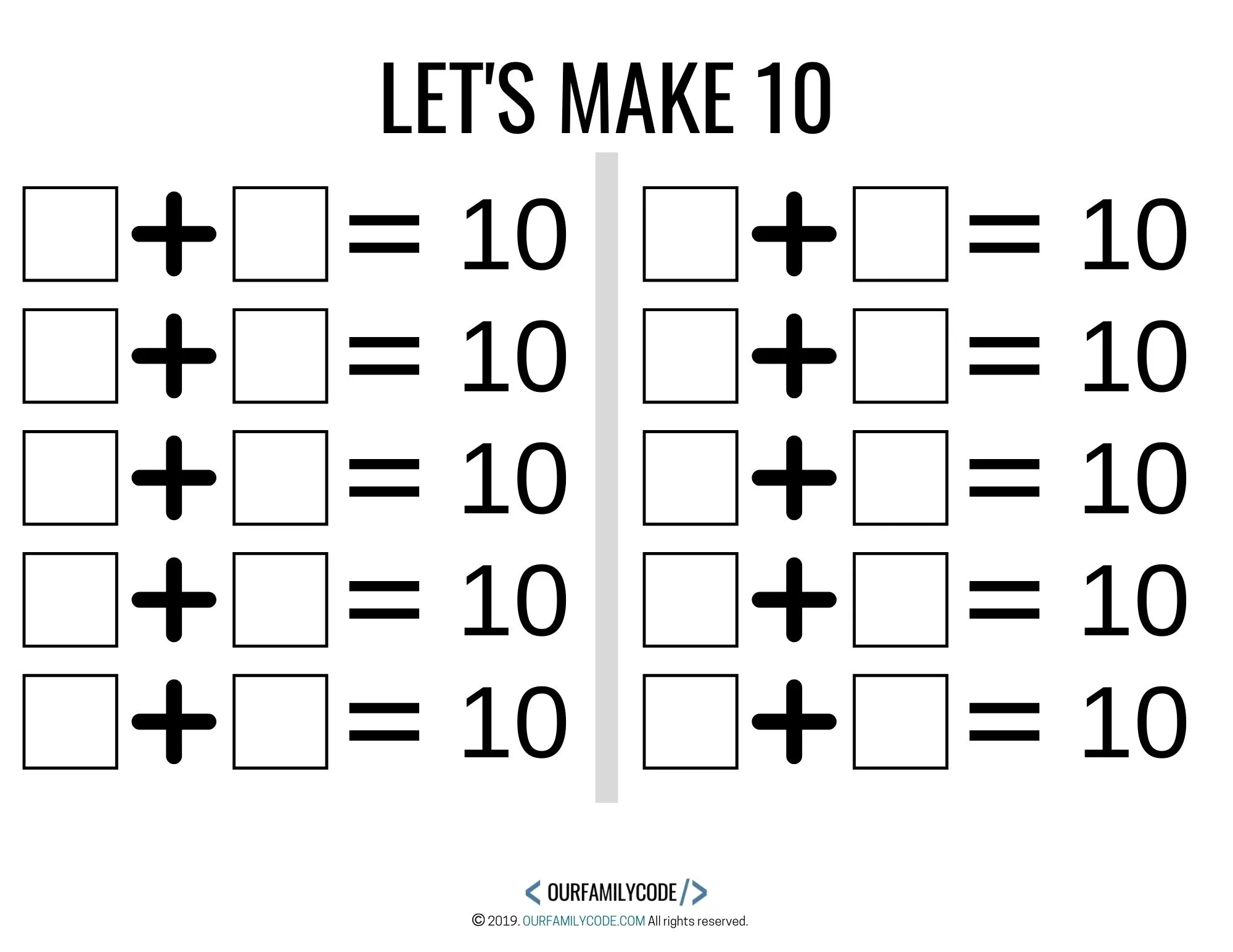 candy corn math compose decompose the number 10 our family code teach kids to code steam stem activitie