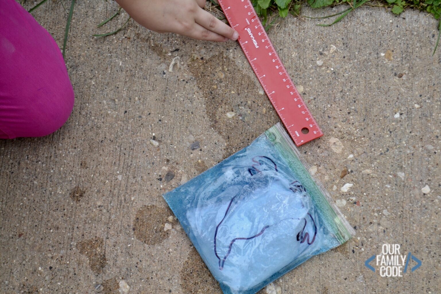 kaBOOm Exploding Baggie Ghosts Chemistry Activity - Our Family Code