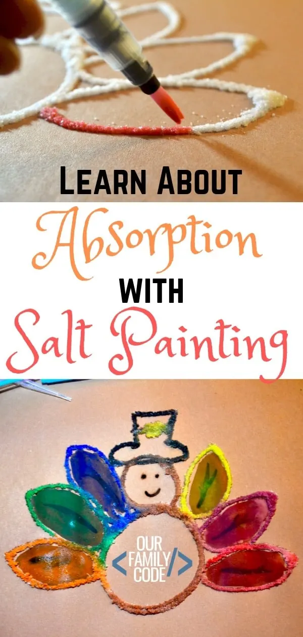 salt painting science art