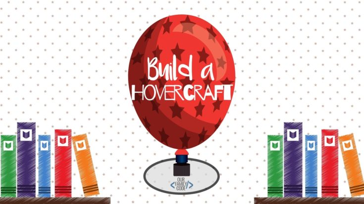 FB BH Storybook STEAM Build a Hovercraft Explore the center of mass with this storybook STEAM Activity perfect for pairing with the fun Halloween book, Room on the Broom!