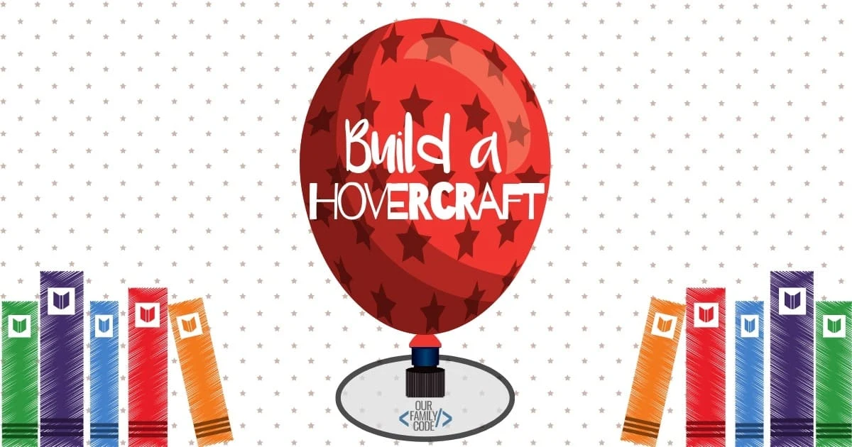 Persevere like Rosie Revere and build a machine that floats. This easy hovercraft activity is great for kids of all ages! #STEAM #STEM #buildahovercraft #engineeringforkids #STEAMactivities