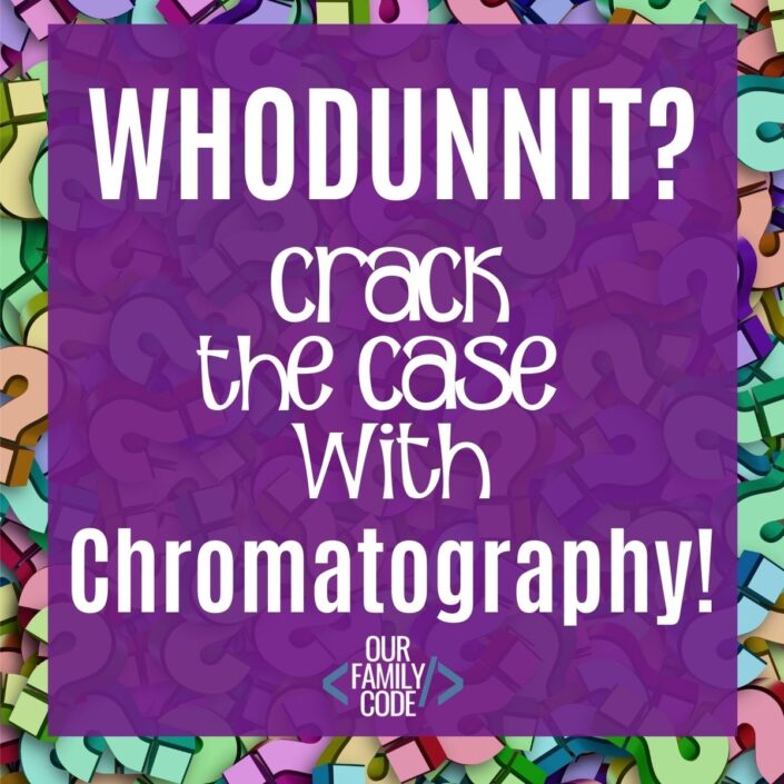 Chromatography Experiment: Forensic Science for Kids