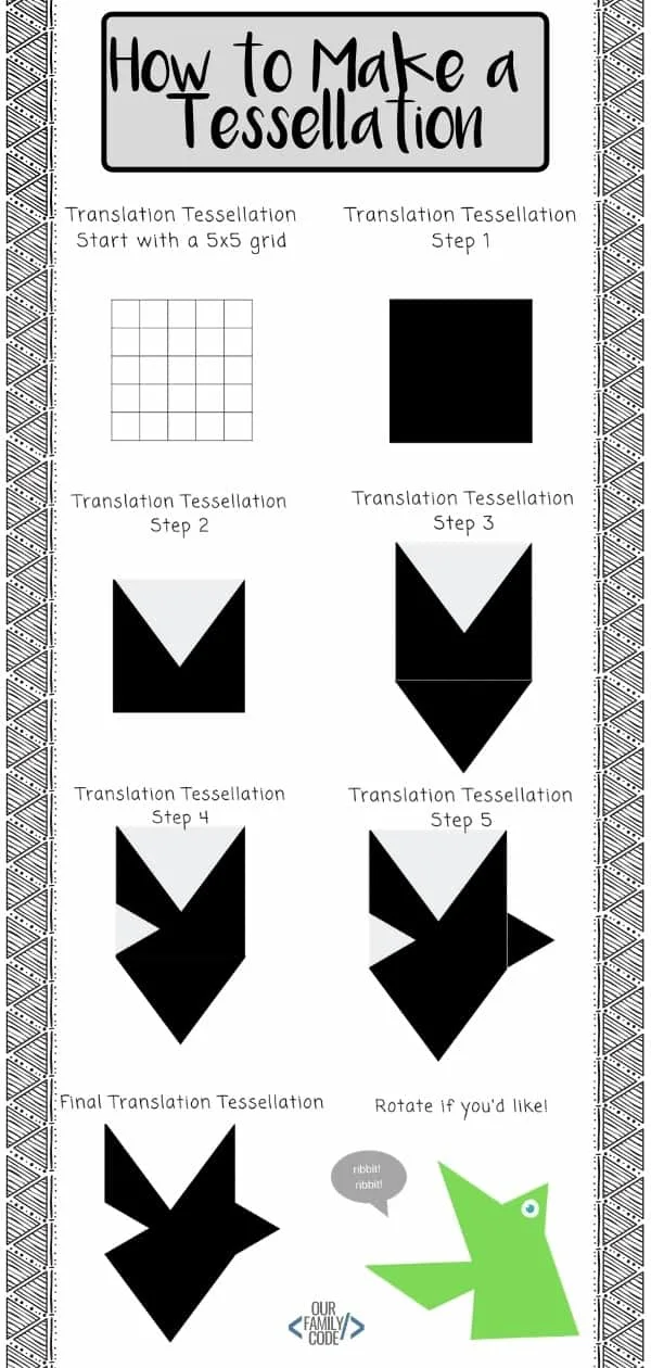 how to make a tessellation design