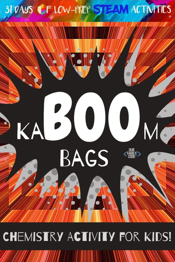 Kaboom bags PIN 3 A whole month of activities that focus on each of the buckets of STEAM although these integrated projects fit in more than one bucket. You and your kiddos are going to love all of the activities that we have in store!