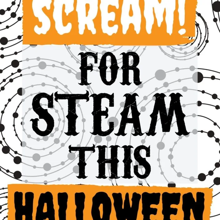 Get ready for 13 Nights of Halloween STEAM Activities with these easy to do projects! #STEM #HalloweenSTEM #STEAM #HalloweenActivitiesforKids #STEAMKids