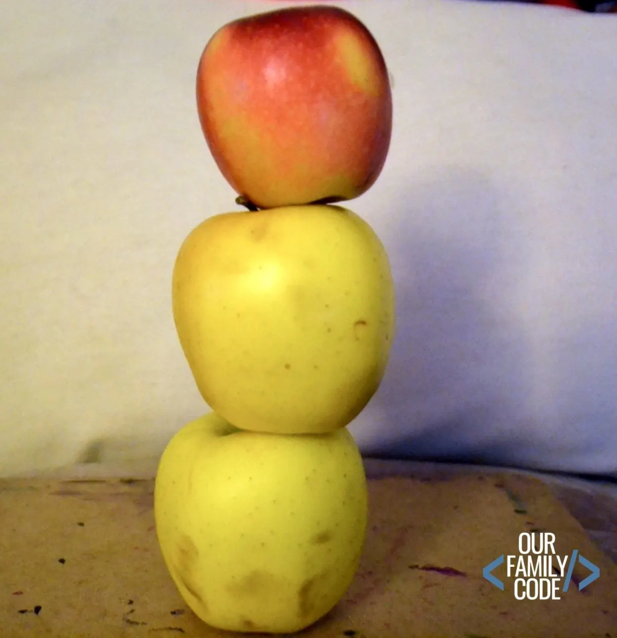 apple stacking