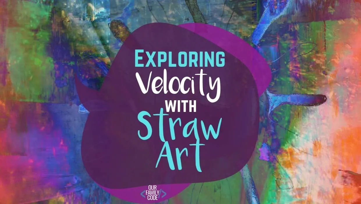 Blow Painting with Straws: Velocity STEAM Activity bh exploring velocity with straw art pin1 We used our knowledge of velocity to observe & compare the impact of different velocities in a visual demonstration and created velocity straw art! #artactivitiesforkids #craftsforkids #scienceactivities #teachingwind #steamactivitiesforkids #STEAM #STEM #STEAMexperiment #toddlercrafts #STEAMartproject