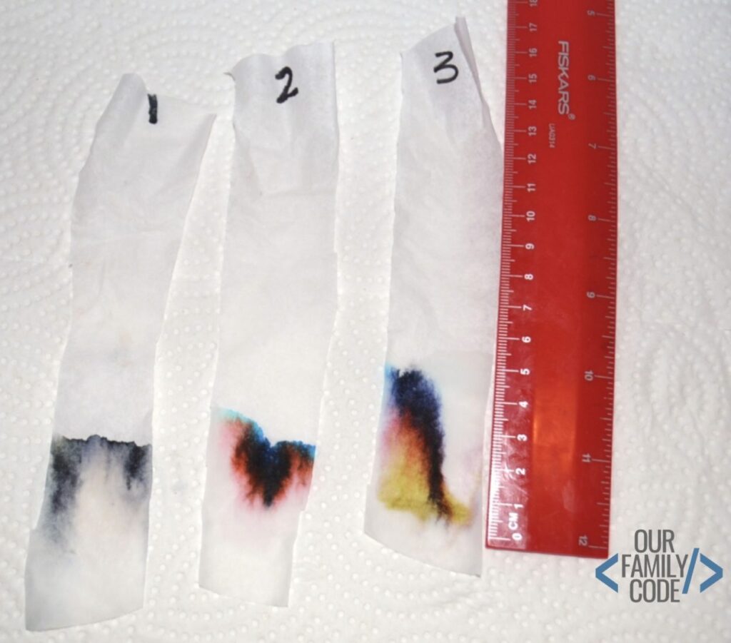 Chromatography Experiment Forensic Science for Kids Our Family Code