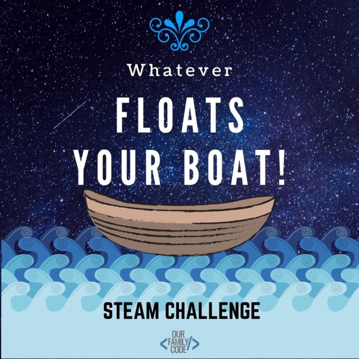 Aluminum Foil Boat Buoyancy STEAM Challenge