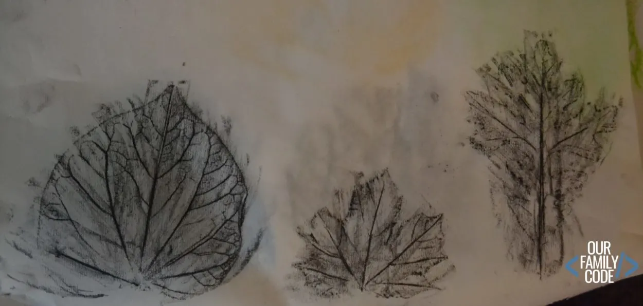 leaf artwork