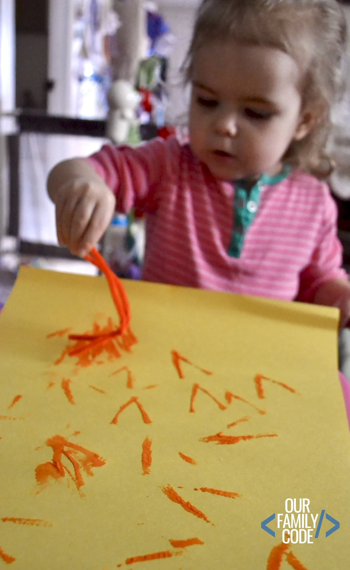 toddler turkey art 1