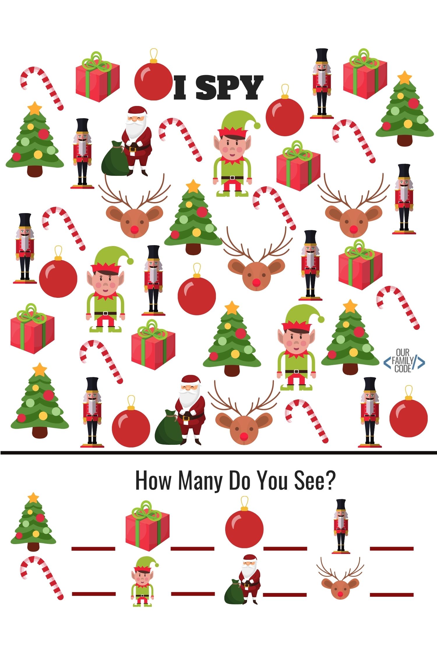 Christmas Activities Printable Worksheet