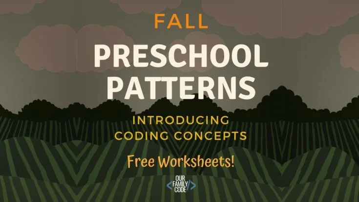 BH FB Fall Preschool Patterns Coding Concepts Grab these free shark worksheets for kids that are perfect for Shark Week!