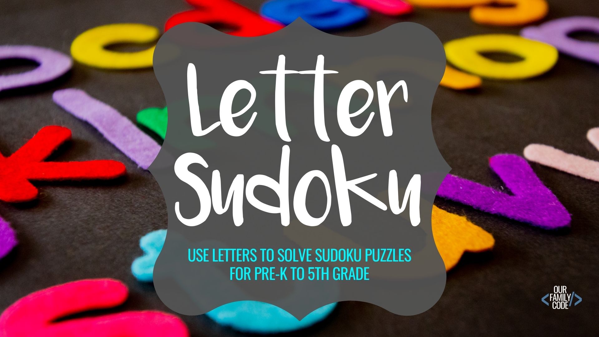 This Letter Sudoku activity is a way to introduce kids as young as preschool to the rules and the use of logical reasoning to solve a problem. #STEAM #STEM #teachkidstocode #computationalthinking #algorithms #logicalreasoning #homeschool #sudokuforkids