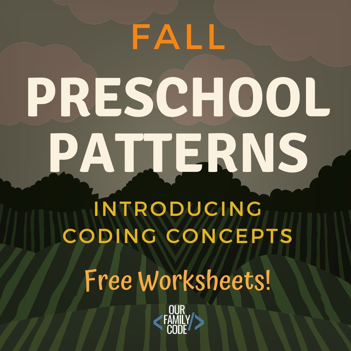 Teach your preschooler how to think like a computer programmer with these preschool pattern worksheets that introduce coding concepts. #teachkidstocode #preschoolmathactivities #preschoolcoding #unpluggedcoding #hourofcode