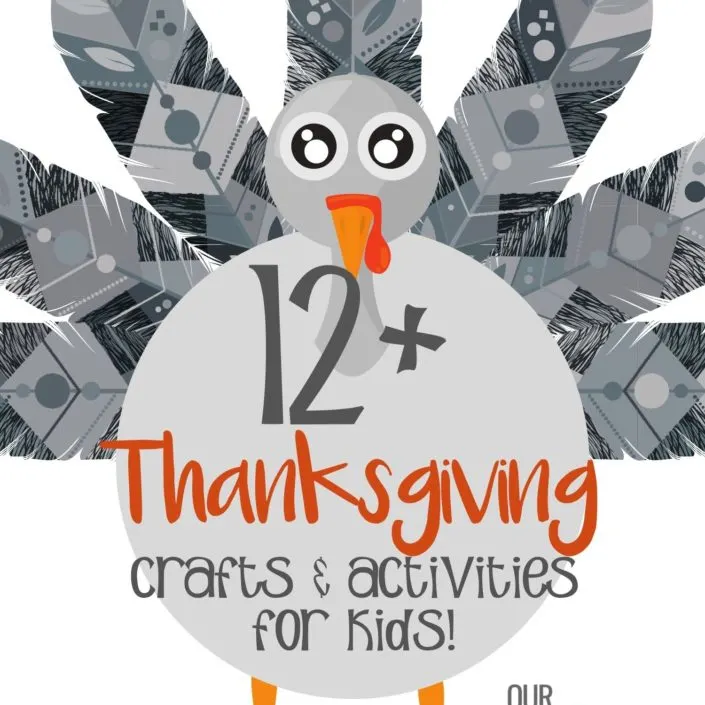 Fall & Thanksgiving Crafts and activities for kids! #Thanksgiving #kidcrafts #Thanksgivingcrafts