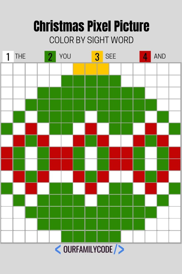 color pixel puzzle