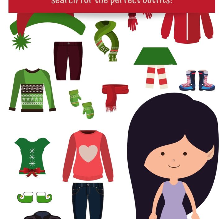 Learn how to use boolean expressions to search for the right outfit in this Christmas Elf boolean logic activity that teaches computer programming concepts such as selection and boolean operators. #teachkidstocode #STEM #STEAM #Christmas