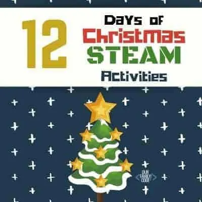 12 Days of Christmas STEAM Activities #STEAM #STEM #Christmas #kidsprintables #teachingkids #homeschool #worksheetsforkids