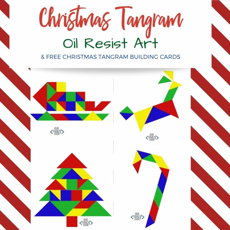 FI Christmas Tangram OilResistArt This is your one-stop shop for easy Christmas crafts, activities, and Christmas cookie recipes for kids! You are going to love this ultimate Christmas list!