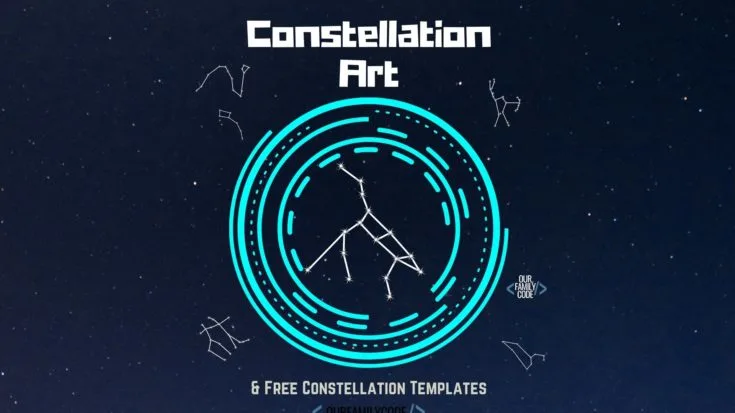 BH FB Constellation Art Activity for Kids Learn about solubility, color mixing, and diffusion with Sharpie art on a canvas!