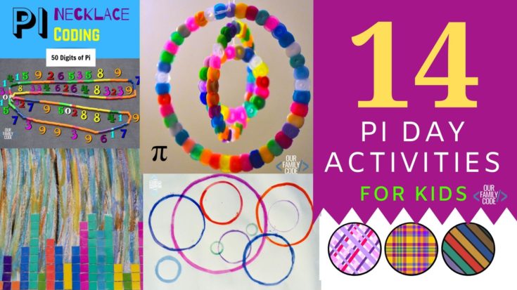 BH FB 14 pi day activities for kids Check out these Thanksgiving crafts and activities for kids with Thanksgiving STEM challenges, fall coding worksheets, and more!