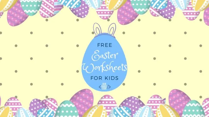 BH FB Free Easter Worksheets for Kids This Easter Egg Sudoku activity is a way to introduce kids in preschool to the rules and the use of logical reasoning to solve a problem. 