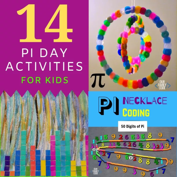 14 Pi Day Activities for Kids #piday #mathactivities #STEAM #STEM #homeschool #teaching