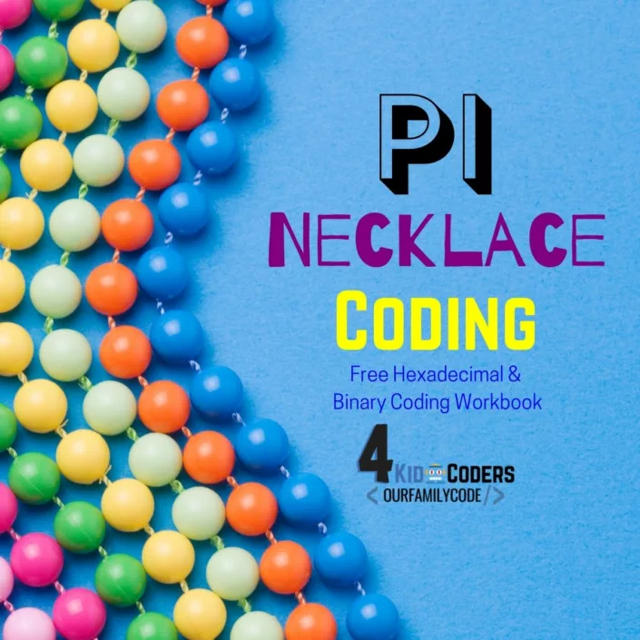 Pi Necklace Coding Unplugged Coding Activity