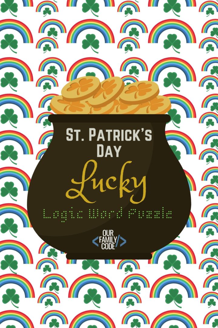 st patricks day logic puzzle free