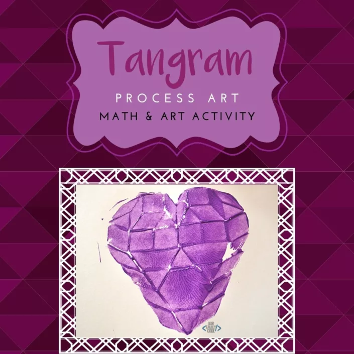 Tangram Process Art STEAM Activity
