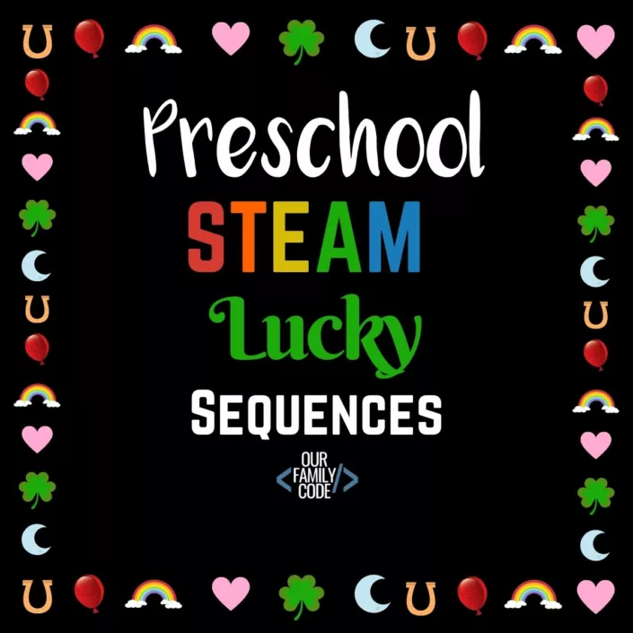 St. Patrick’s Day Coding: Preschool STEAM