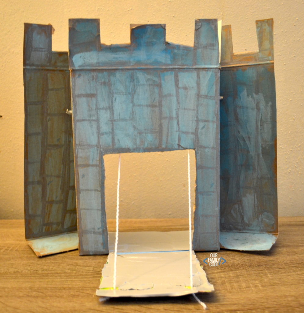 Can You Build a Working Drawbridge? Castle STEAM Challenge Frozen Castle STEAM Drawbridge Knights Magic Tree House Step 5 Frozen Castle STEAM Drawbridge Knights Magic Tree House Step 5