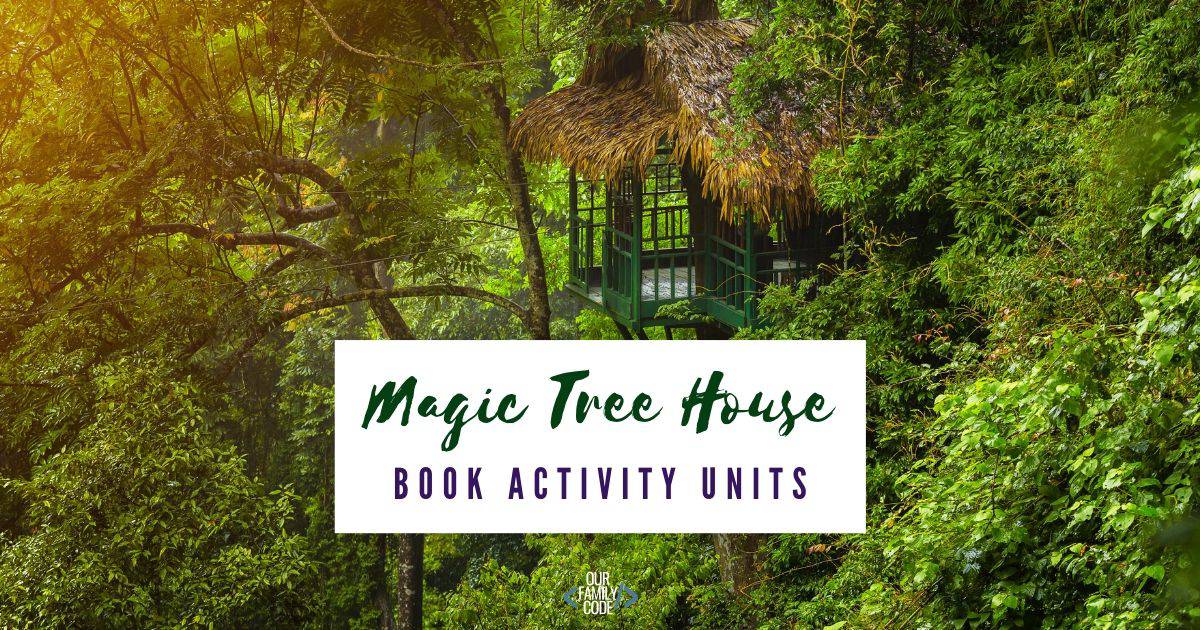 magic tree house book activity units