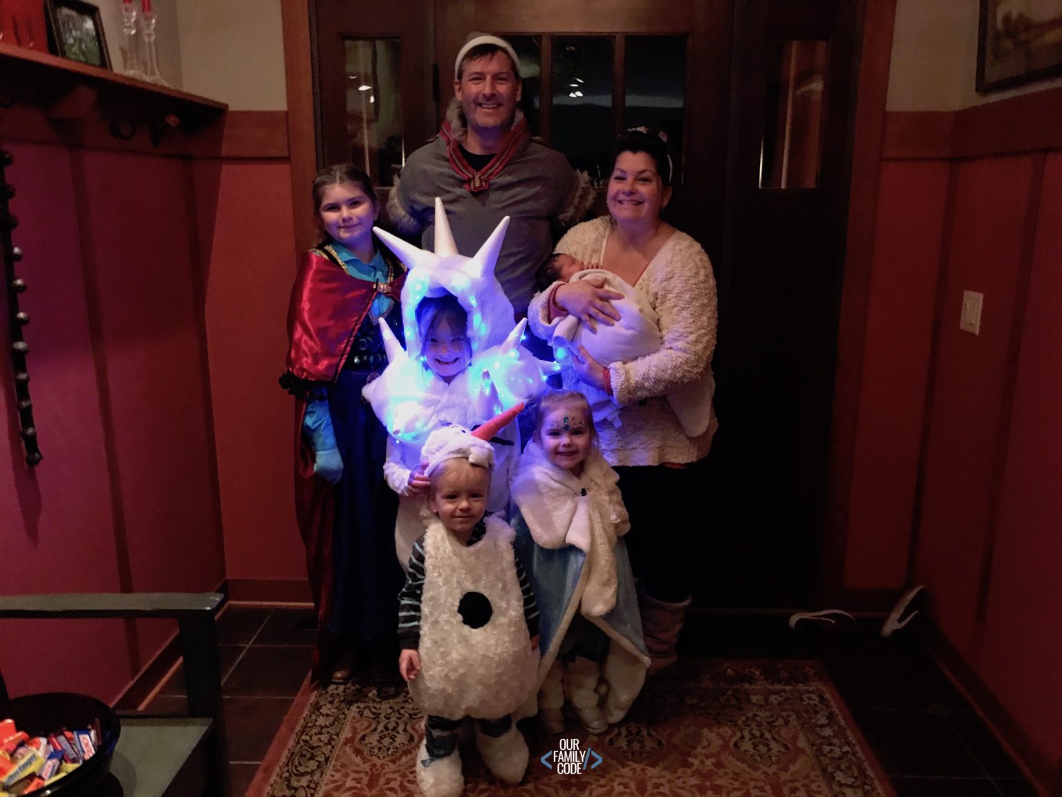 How to Make Frozen Family Halloween Costumes Our Family Code