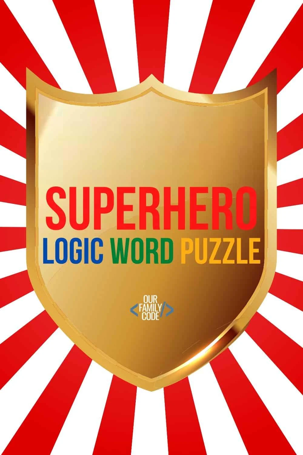 superhero logic word puzzle computational thinking